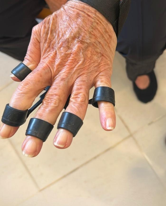 Atendimento de fisioterapia neurológica